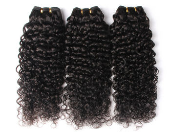 Double Weft Peruvian Human Hair Weave 10 Inch - 30 Inch Natural Curly