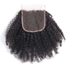 100% Brazilian Human Virgin Hair For Black Women / Afro Kinky Curly Bundles