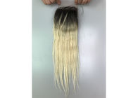 Straight 100% Brazilian Virgin Hair With Closure Soft And Healthy