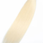 10 &quot; - 30 &quot; Double Weft Peruvian Virgin Hair Straight Weave Color 613 Blonde
