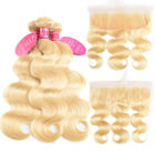 30 Inch 3 Bundles Peruvian Human Hair Weave / 613 Blonde Body Wave