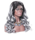Smooth Body Wave 100 Indian Full Head Lace Human Hair Wigs For Black Women