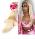 3 Bundles Straight Peruvian Human Hair Weave For Lady 613 Blonde Color