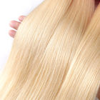 3 Bundles Straight Peruvian Human Hair Weave For Lady 613 Blonde Color