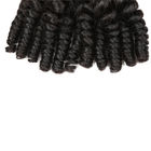 Spiral Curl 100% Virgin Brazilian Curly Hair Extensions For Black Women