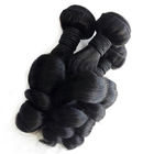 Three Part 100 Peruvian Virgin Remy Hair Loose Wave Weave Natural Color
