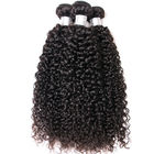 No Shedding Natural Peruvian Human Hair Weave For Undyed Black Extensions