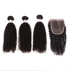 No Shedding Peruvian Human Hair Weave / 24 Inch Human Hair Extensions