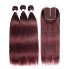 99J Color 100% Real Human Hair Omber Hair Extensions For Ladys CE BV SGS