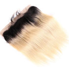 No Tangle Peruvian Human Hair Weave , 1b/613 Straight Hair Weave Bundles