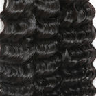 Virgin Peruvian Deep Wave Human Hair / Peruvian Hair Body Wave Bundles