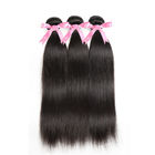 100% Malaysian Straight Hair Bundles For Black Women / Double Weft Hair Extensions