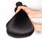 100% Malaysian Straight Hair Bundles For Black Women / Double Weft Hair Extensions