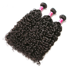 Water Wave Malaysian Hair Extensions / Virgin Human Hair Bundles For Ladys