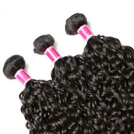 Water Wave Malaysian Hair Extensions / Virgin Human Hair Bundles For Ladys