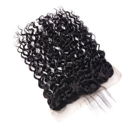 Water Wave Malaysian Hair Extensions / Virgin Human Hair Bundles For Ladys