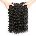 Deep Curl 100% Virgin Indian Hair Weave Unprocessed Human Hair Black
