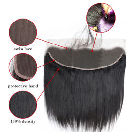 22'' Cambodian Virgin Hair Straight Bundles With Front No Shedding