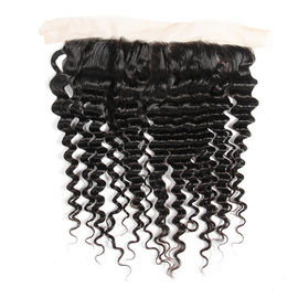 100% Virgin Malaysian Deep Curly Hair Extensions Natural Color No Chemical