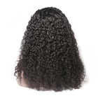 Natural Color Italian Black Human Hair Wave Front Lace Wigs For Women
