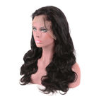 Body Wave 100% Peruvian Human Hair Full Lace Wigs With Baby Hair 150 Density