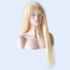 613 Blonde Color Silky Straight Full Lace Human Hair Wigs For Beautiful Ladys