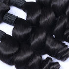 Natural Color Loose Wave Hair Malaysian Virgin Hair Extensions Full Cuticle Aligned