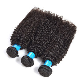 Kinky Curly Malaysian Hair Extensions / Unprocessed Virgin Hair Bundles