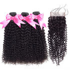 Smooth Indian Human Hair Weave / Tight And Neat 18 Inch Hair Extensions
