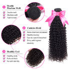 Smooth Indian Human Hair Weave / Tight And Neat 18 Inch Hair Extensions