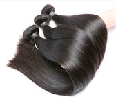 Healthy And Thick End 100% Indian Remy Human Hair Weave Natural Color For Ladies