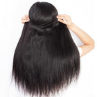 8''Indian Straight Bundles With Closure Virgin Hair Extensions Real Human Hair