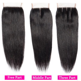 8A Grade 100 Unprocessed Malaysian Straight Hair Bundles For Ladys
