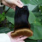 Ombre Egg Curly Fumi Virgin Hair / Super Double Drawn Hair Extensions