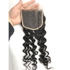 SGS 100% Brazilian Virgin Hair Remy Human Deep Wave Hair Bundles With Closure