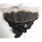 No Tangle Peruvian Human Hair Weave / Remy Hair Bundles Full Cuticle Aligned