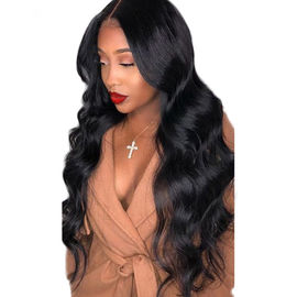 Swiss Lace 1b 490gram Peruvian Human Hair Lace Front Wigs