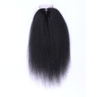 Kinky Straight Swiss Lace 10&quot; 100% Brazilian Virgin Hair