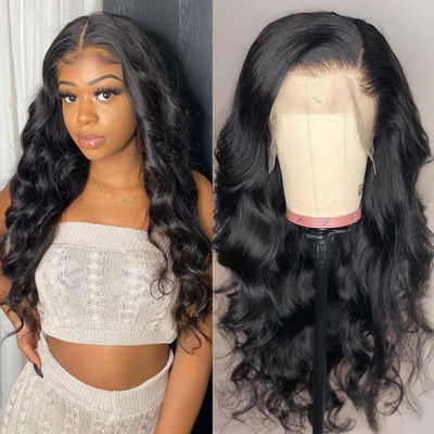 250g Body Wave HD 5x5 Lace Closure Human Hair Wigs