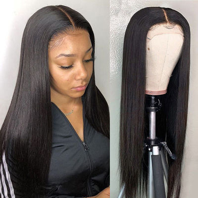 No Tangling 30'' 250g Straight Full Lace Human Wigs