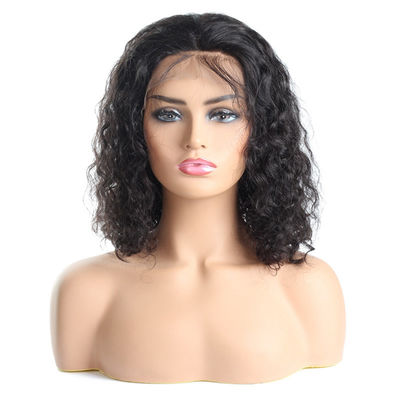 30 Inch Water Wave Full Lace Wig Brazilian Hair Cuticle Aligned