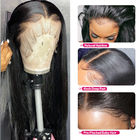 250% Density 13x6 HD Lace Frontal Wig Bone Straight Human Hair For Black Women