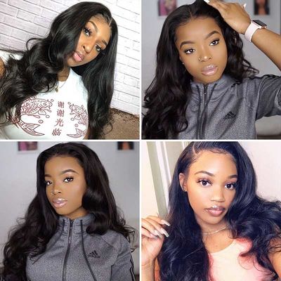 100 Human Hair Full Lace Front Wigs Human Hair Lace Front Wigs With Natural Part