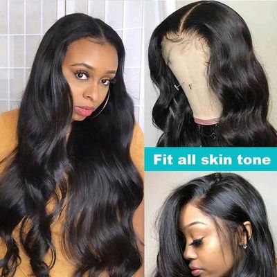 250g Body Wave Glueless Full Lace Human Hair Wigs