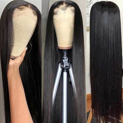 Straight Cuticle Aligned Bundle Virgin Hair 38&quot; Length