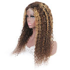 Unprocessed Deep Wave Lace Front Wig Glueless Human Hair