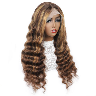 Virgin Brazilian Remy Human Hair Wigs 30&quot; Double Weft