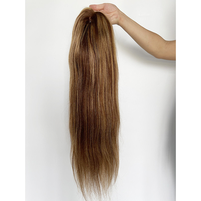 Thick End Blonde Human Hair Lace Front Wigs No Tangle