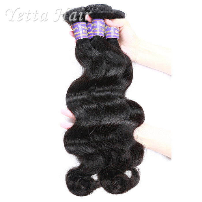Malaysian Body Wave 7A Virgin  Hair Extensions Can Be Dye Permed