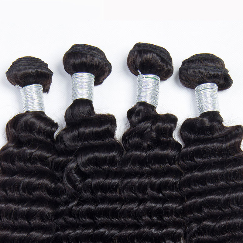 Peruvian Deep Wave Hair 100 Human Hair Weave Peruvian Curly Hair